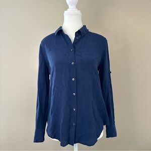 Madewell 100% Silk Blouse Size Small